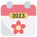 Spring 2023 Calendar Icon