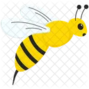 Spring bee element  Icon