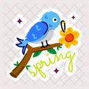 Spring Bird  Icon