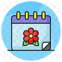 Spring Calendar Reminder Icon