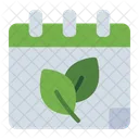 Spring Calendar Season Icon