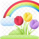 Spring Nature Flower Icon