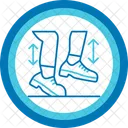 Spring Shoe Tap Bounce Icon