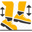 Spring Shoe Tap Bounce Icon