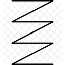 Spring Coil Metal Icon
