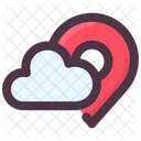 Groundhog Day Spring Location Cloudy Location Icon