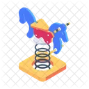 Horse Seesaw Spring Rider Spring Horse Icon