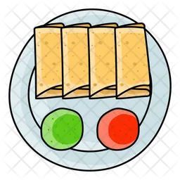 Spring roll  Icon