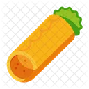 Spring Roll Food Snack Icon