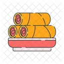 Spring Rolls  Icon