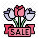 Spring Sale Cart Sale Icon