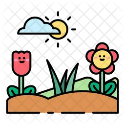 Spring Scenery  Icon