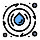 Spring Water  Icon