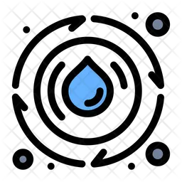 Spring Water  Icon