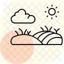 Springtime Field Icon