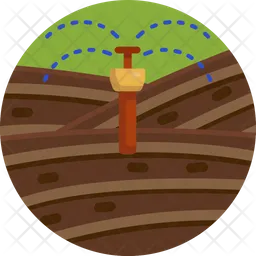 Sprinkle Irrigation  Icon