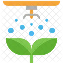 Sprinkler Watering Greenhouse Icon