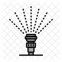 Sprinkler Irrigation Water Icon