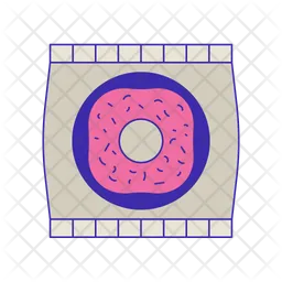 Sprinkles Donut  Icon