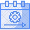 Sprint Iteration Timebox Icon