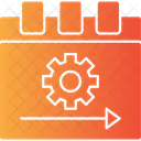 Sprint Iteration Timebox Icon