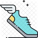 Sprint Schuhe Schuhe Symbol