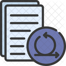 Sprint Backlog Icon - Download in Colored Outline Style