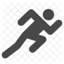 Sprint Athletics Competition Icon