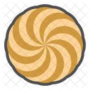 Spiral Cracker Cookies Icon