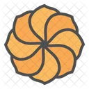 Spiral Cracker Cookies Icon