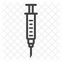 Spritze Injektion Impfstoff Symbol