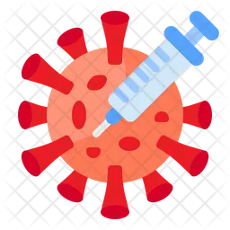 Coronavirus Impfstoff  Symbol