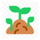 Sprout Seed Soil Icon