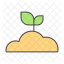 Sprout Plant Grass Icon