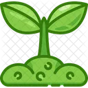 Sprout Shoots Seedling Icon