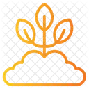 Sprout Growing Seed Tree Icon