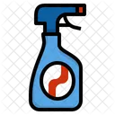 Reinigung Flasche Spray Symbol