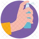 Spruhfarbe Spruhflasche Spray Icon