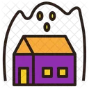 Geist Haus Halloween Symbol