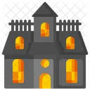 Gebaude Schloss Spukhaus Symbol