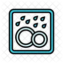 Spulmaschinenfest Produkt Symbol