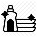 Spulmittel Spulmittel Seife Symbol