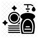 Gericht Geschirr Flussigkeit Symbol