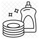 Spulmittel Symbol