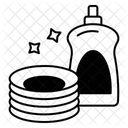 Spulmittel Symbol