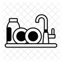 Spulmittel Spulmittel Seife Symbol