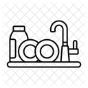 Spulmittel Spulmittel Seife Symbol