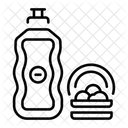 Spulmittel Flussigkeit Waschmittel Symbol