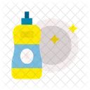 Geschirrspulmittel Kuche Teller Symbol