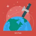 Sputnik Galaxy Education Icon